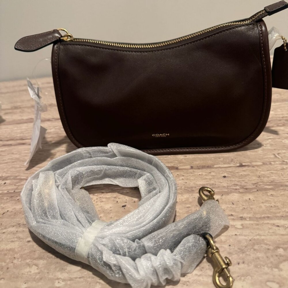 NWT COACH Waverly Small Leather Shoulder